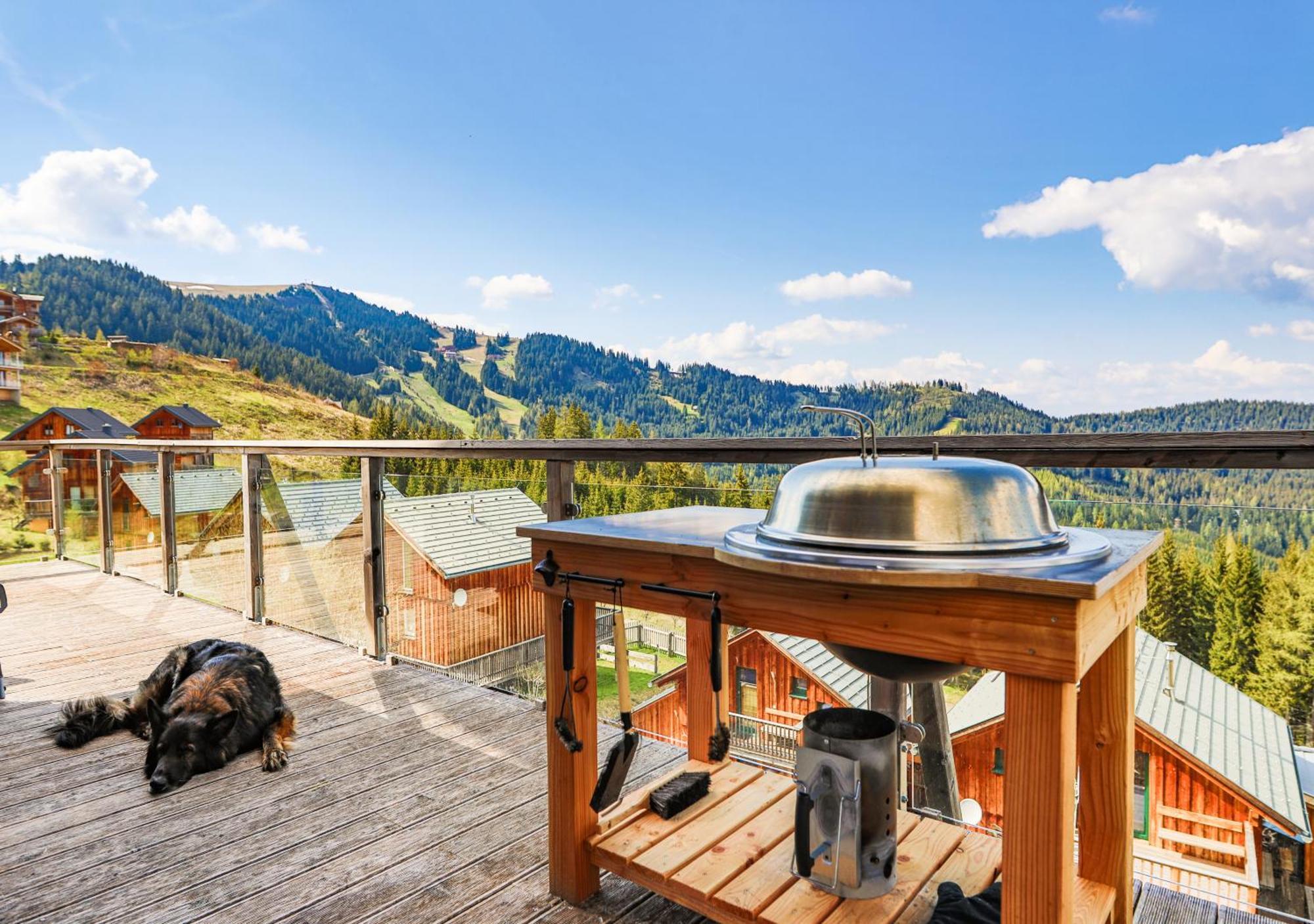1A Chalet "Wolke" Wandern, Grillen, Wellness Im Traumhaus Wolfsbergi járás Kültér fotó