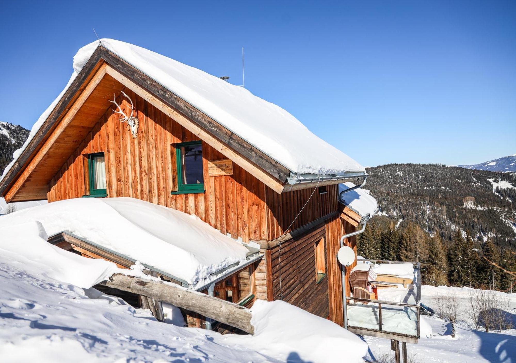 1A Chalet "Wolke" Wandern, Grillen, Wellness Im Traumhaus Wolfsbergi járás Kültér fotó